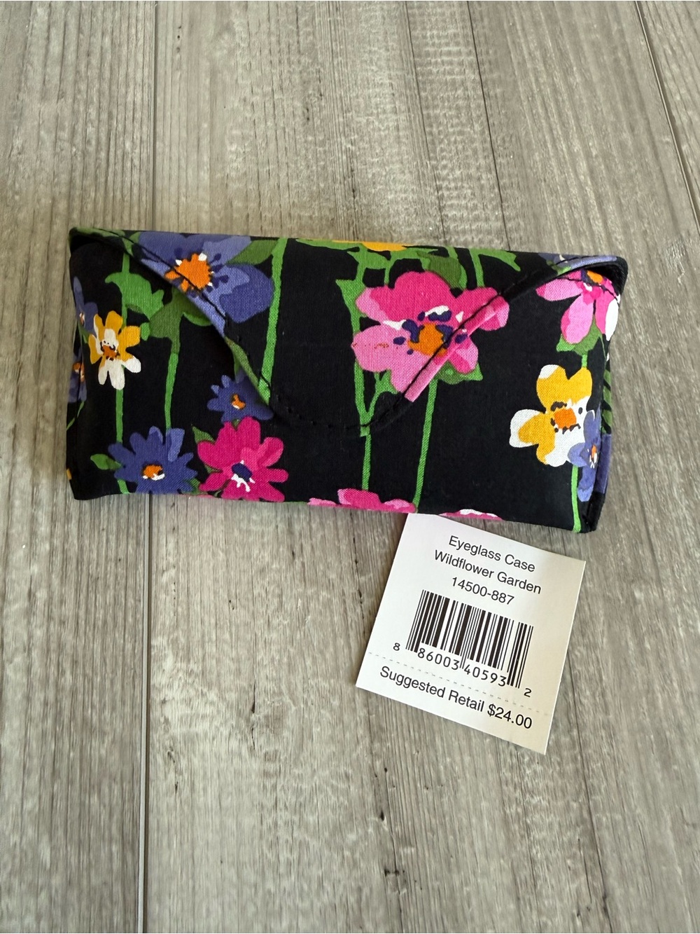 Vera Bradley Wildflower Garden Hard Sunglasses Case NWT *See Notes